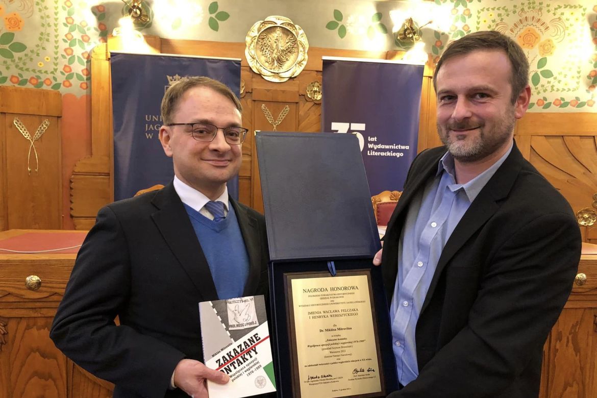 Rangos lengyel díjat kapott Mitrovits Miklós