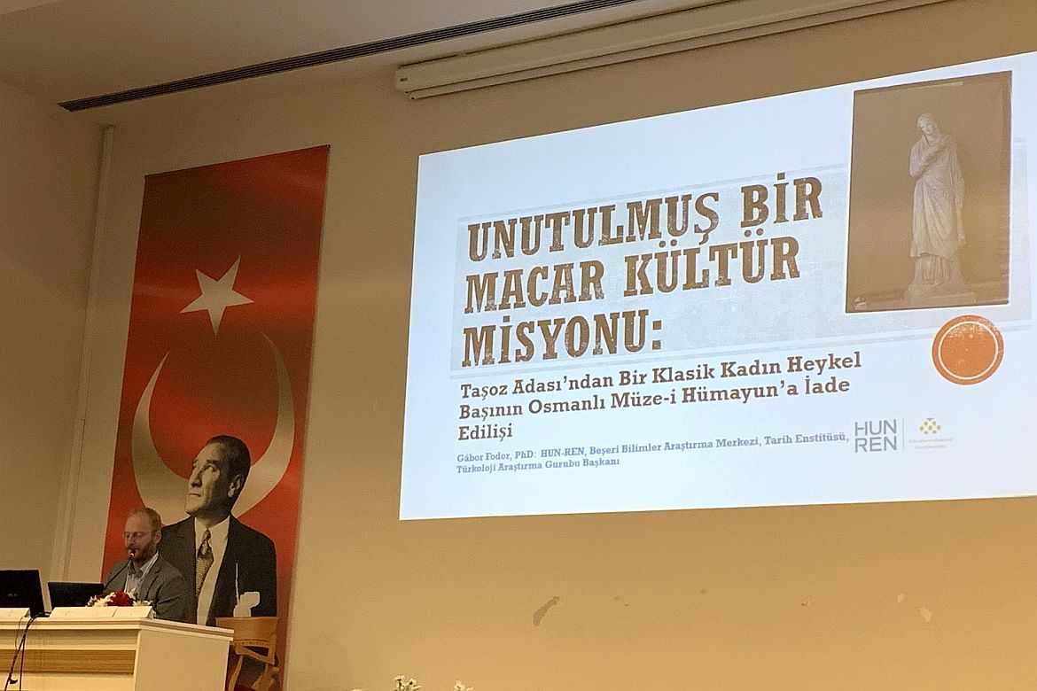 Fodor Gábor előadása Törökországban