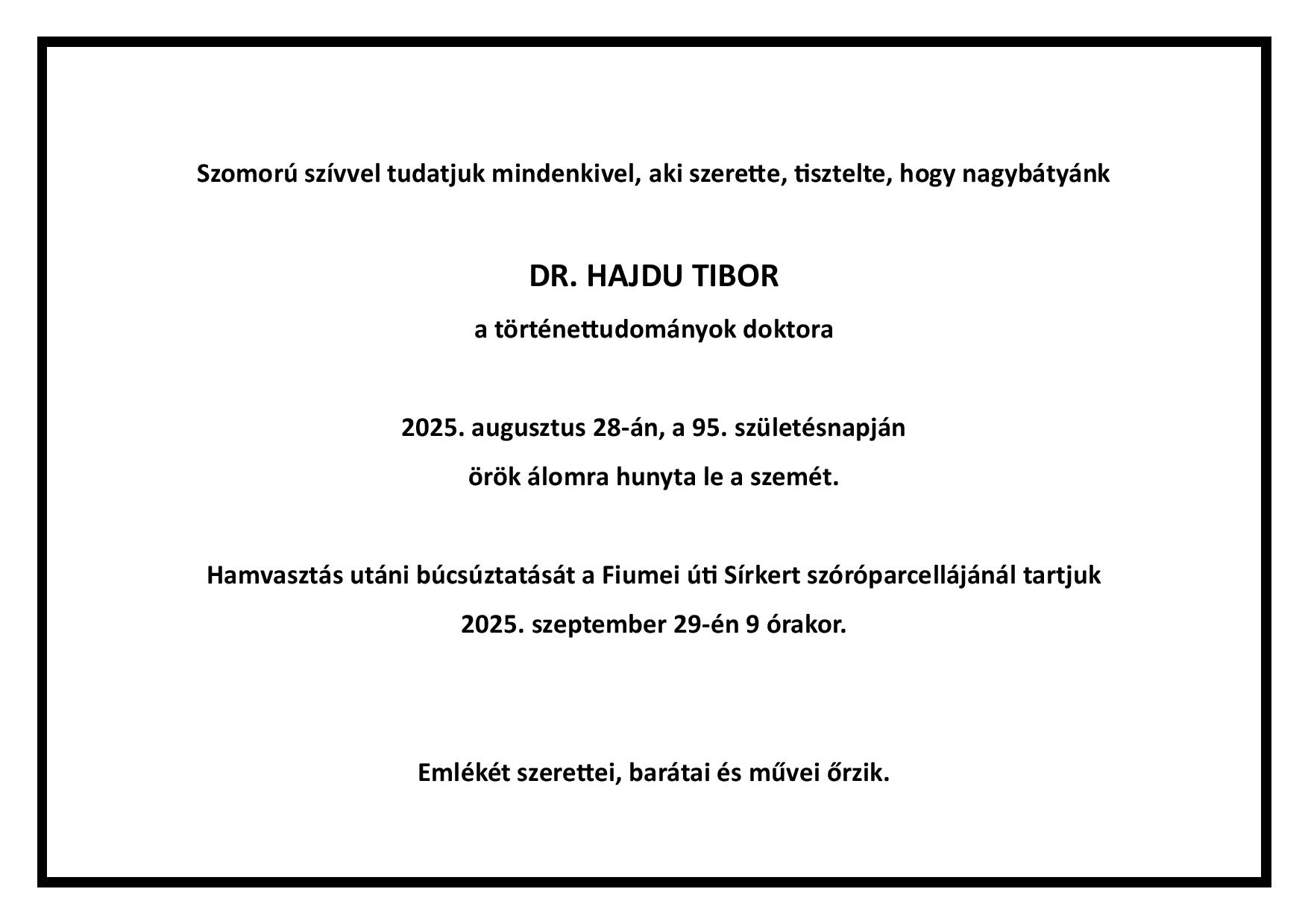 drhajdutibor gyaszjelentes