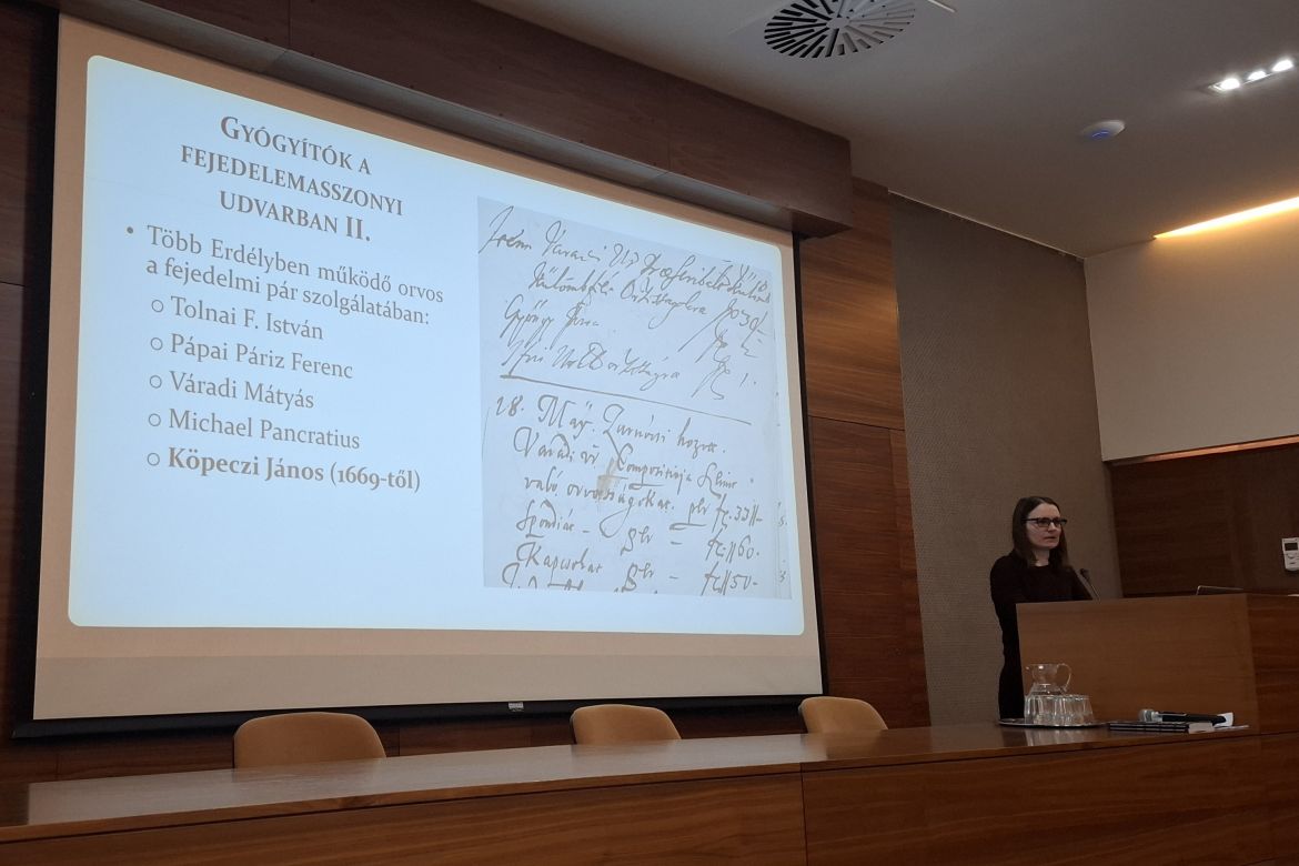 Szalai Ágnes előadása az Egészség – Pedagógia – Tudomány című konferencián