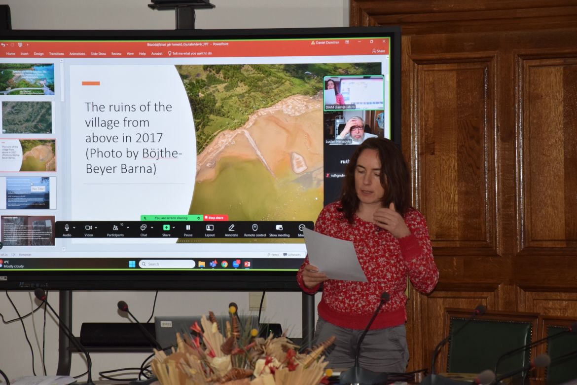 Újlaki-Nagy Réka előadása Gyulafehérváron