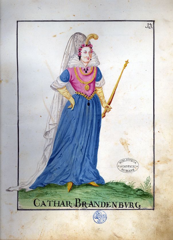 Trachten Kabinett von Siebenburgen Cathar Brandenburg