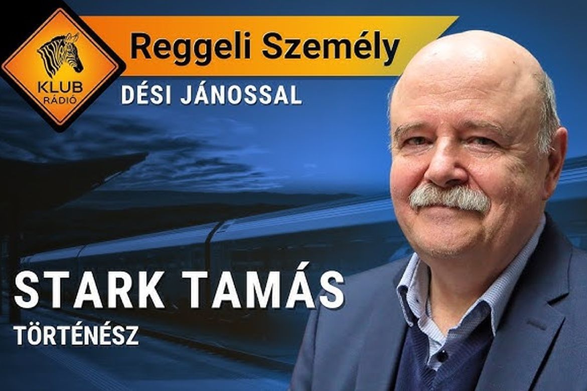 Stark Tamás a Klubrádió Reggeli személy című műsorában