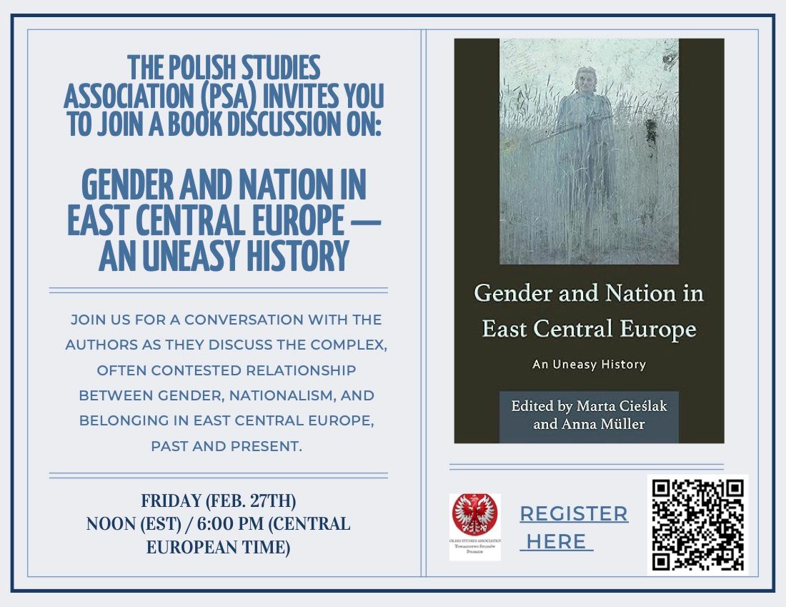 Gender and Nation in East Central Europe