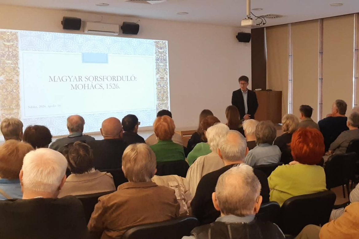 Varga Szabolcs előadásai a mohácsi csatáról 2026. április közepén