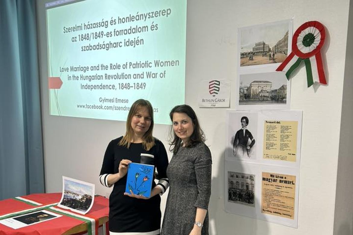 Gyimesi Emese előadása Luxembourgban