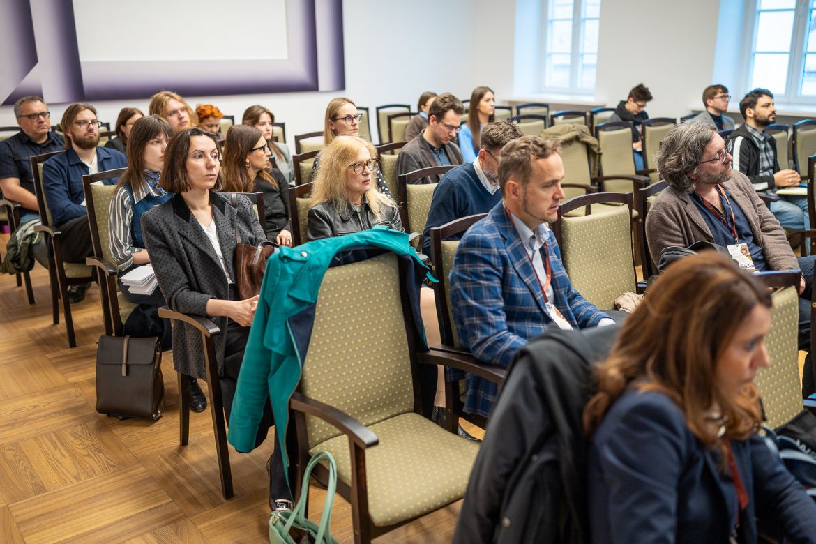 Kovács Janka előadása Vilniusban