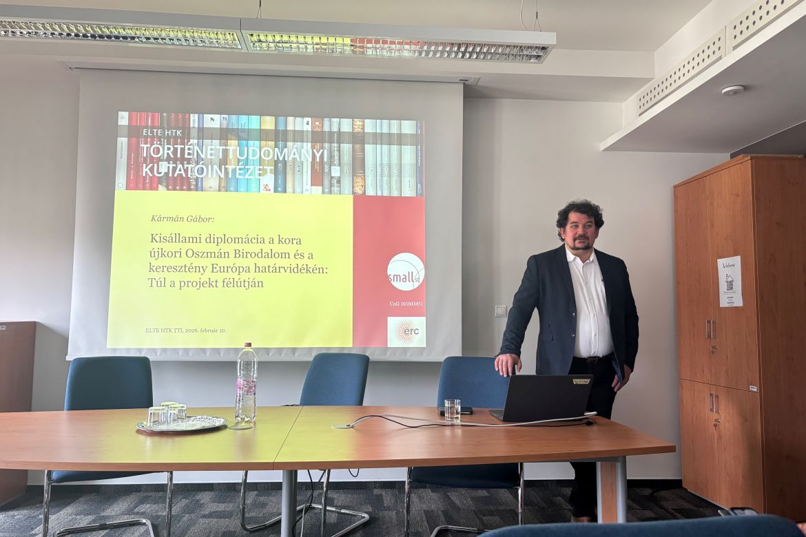 A SMALLST ERC-projekt konferenciája a kisállami diplomáciáról az oszmán határvidéken