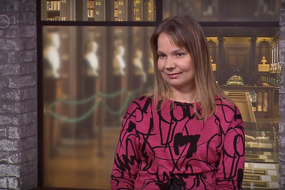 Gyimesi Emese az M5 Fülszöveg című műsorában