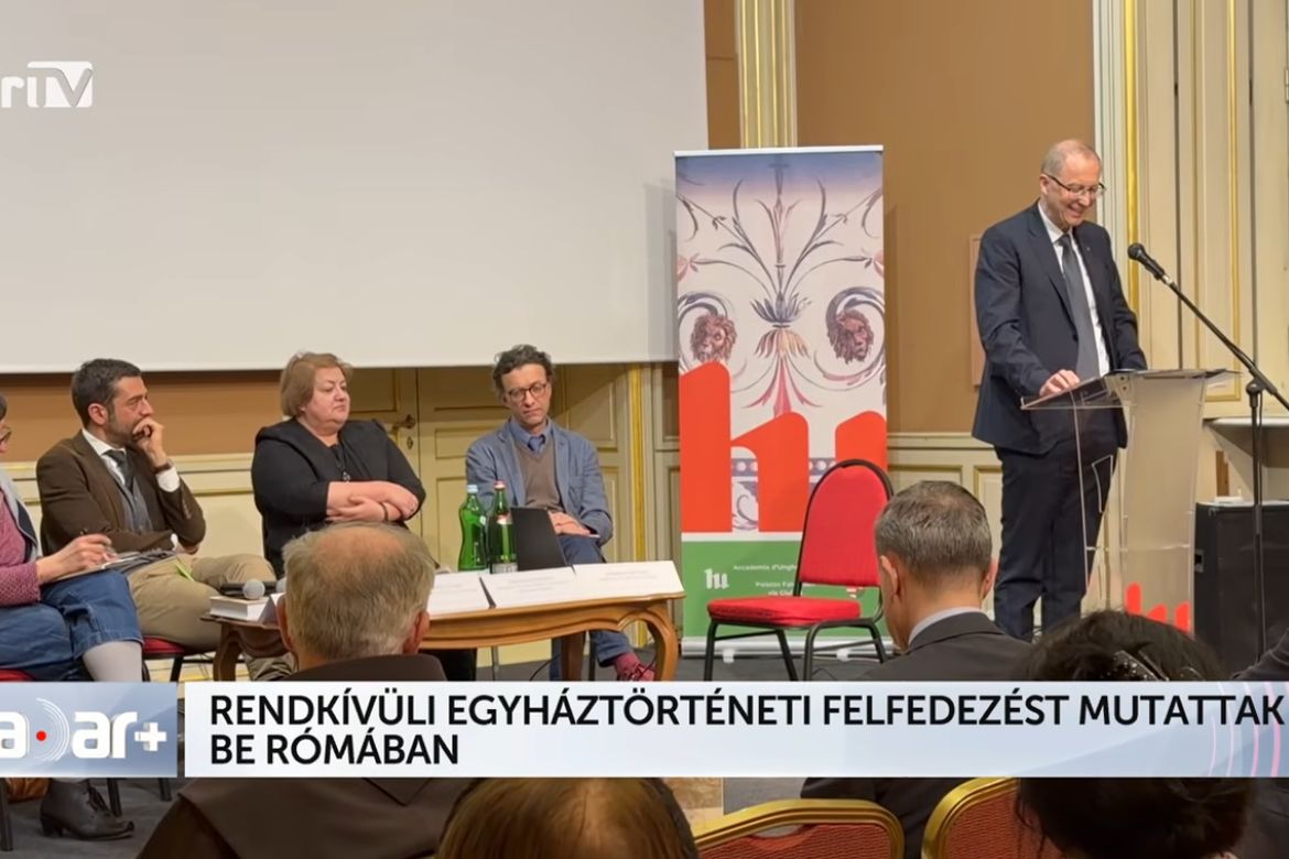 Rendkívüli egyháztörténeti felfedezést mutattak be Rómában 