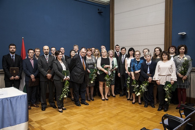 Füriné Szekeres Nóra és Demeter Gábor kitüntetése