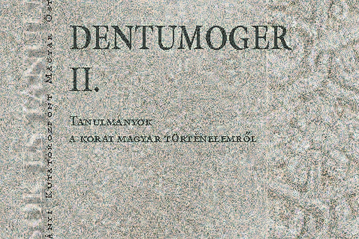 Megjelent a Dentumoger II. című kötet