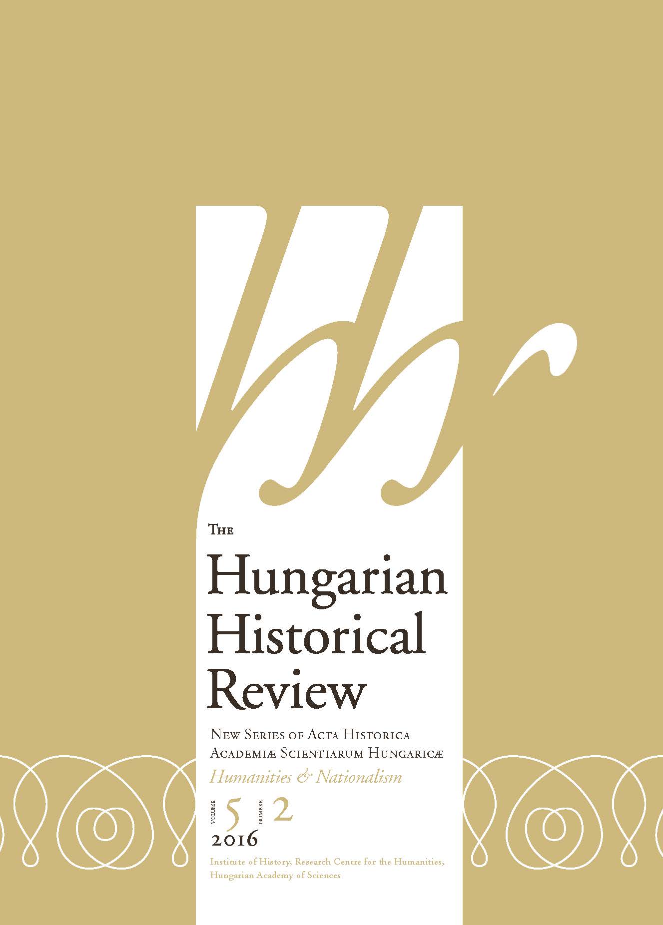 The Hungarian Historical Review, Issue 2, 2016