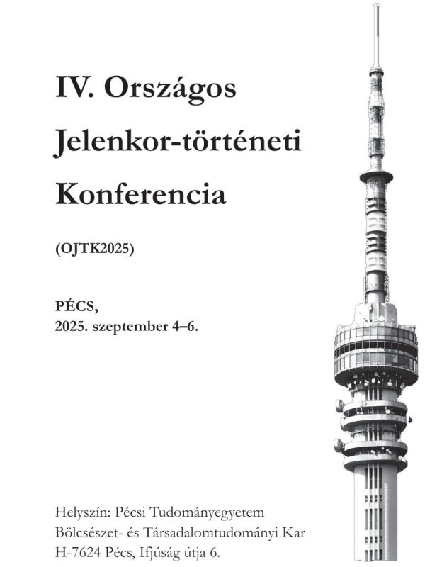 A konferenica plakátja