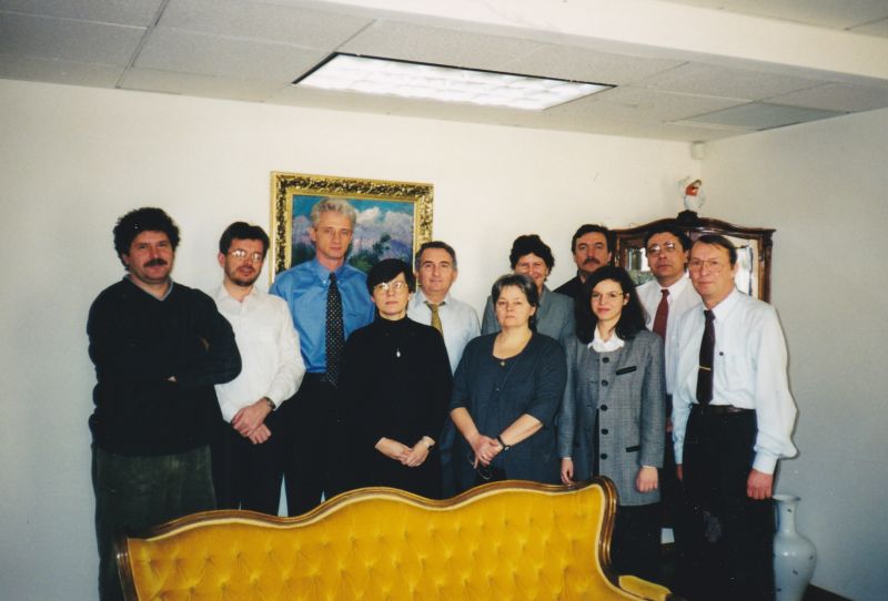 New York-i munkatársaink egy csoportja 1999 decemberében