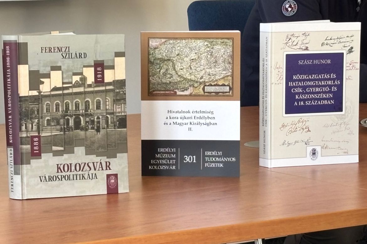Az Erdélyi Múzeum-Egyesület 2025. évi könyvbemutatója kutatóintézetünkben