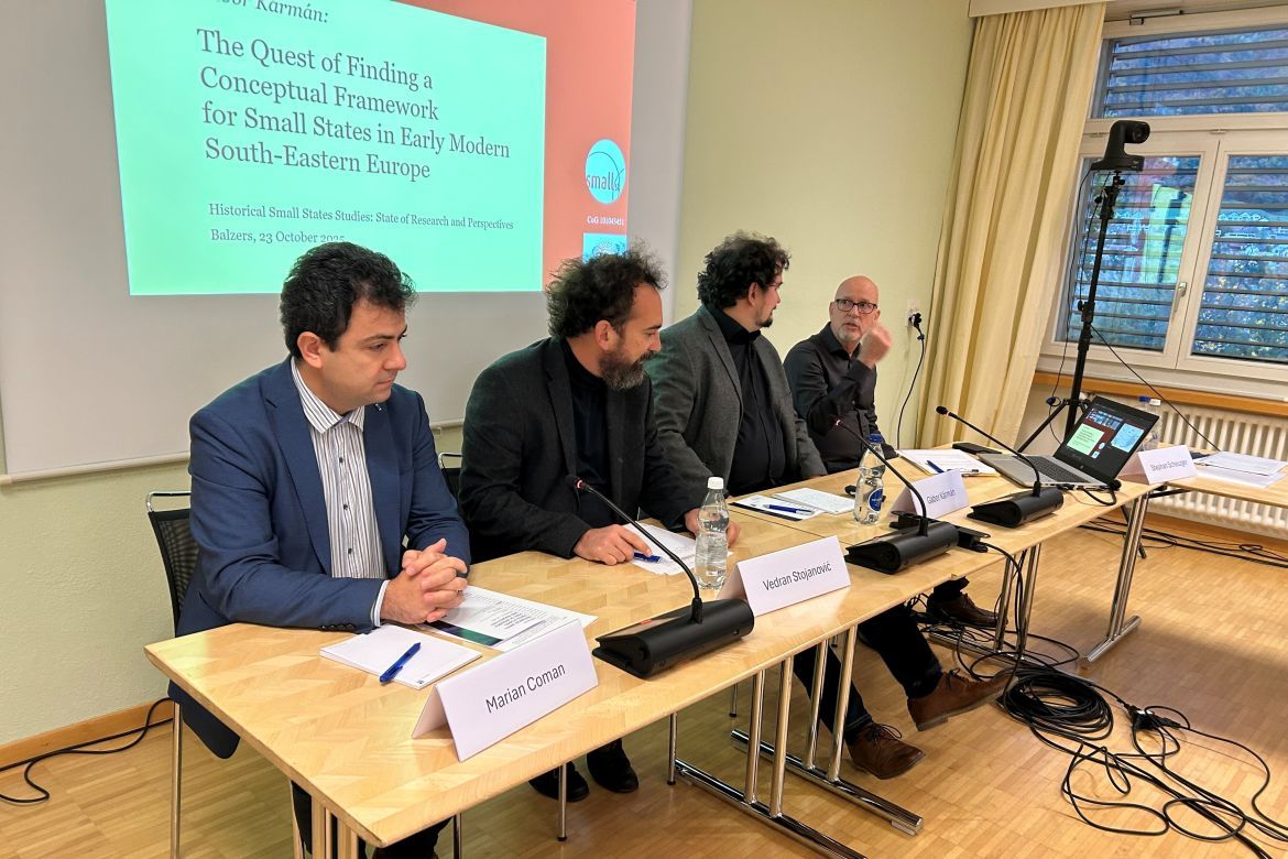 A SMALLST projekt tagjainak előadása Liechtensteinben 1