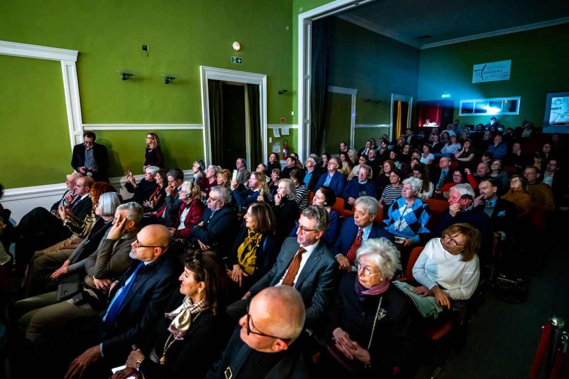 Molnár Antal előadása a Budapesti Olasz Kultúrintézet 90 éves évfordulóján