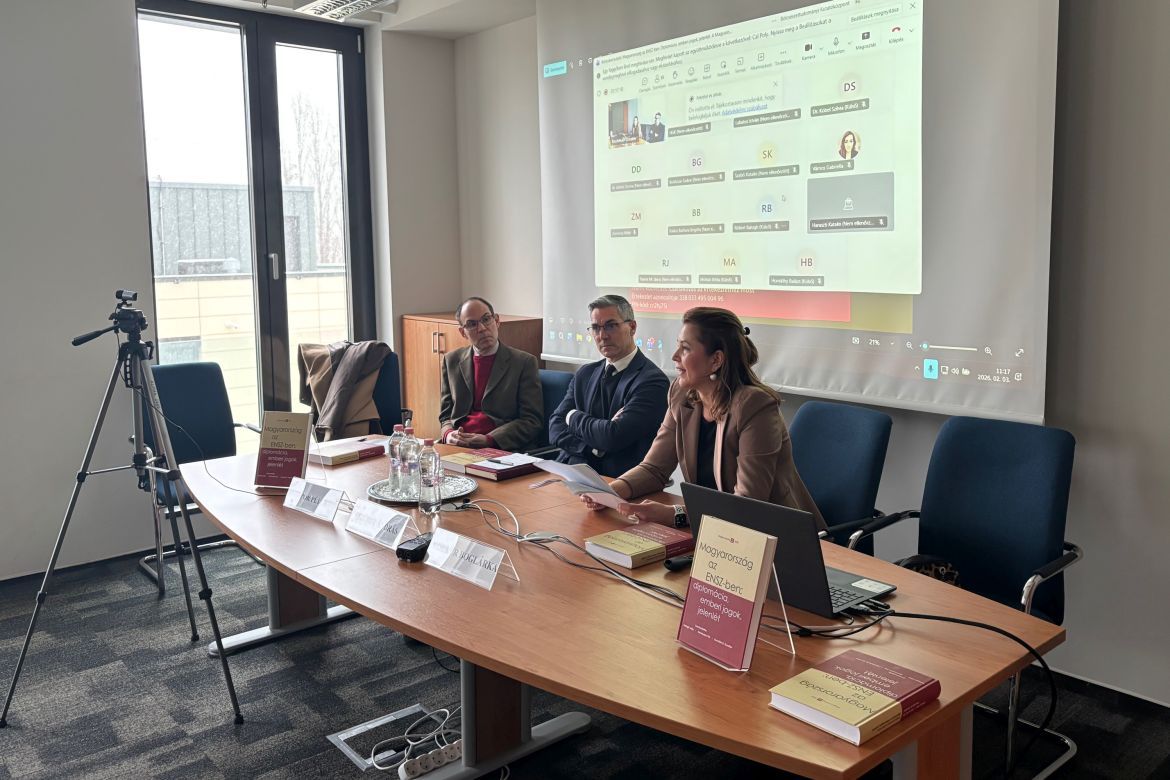 A Magyarország az ENSZ-ben című kötet bemutatója