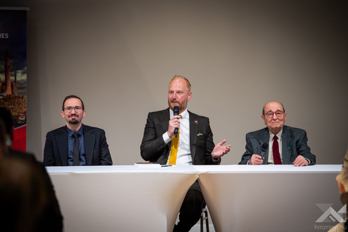 „Együtt a törökökkel – Osztrák-Magyar egységek az oszmán frontokon, 1914-1918” – könyvbemutató. Fotó: Veres Franciska