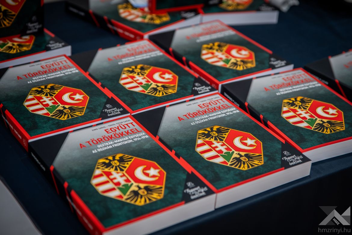 „Együtt a törökökkel – Osztrák-Magyar egységek az oszmán frontokon, 1914-1918” – könyvbemutató. Fotó: Veres Franciska