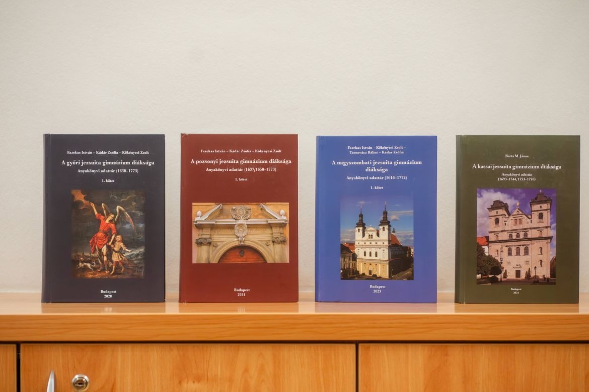 Molnár Antal részvétele a jezsuita iskolázásról szóló kötetek bemutatóján