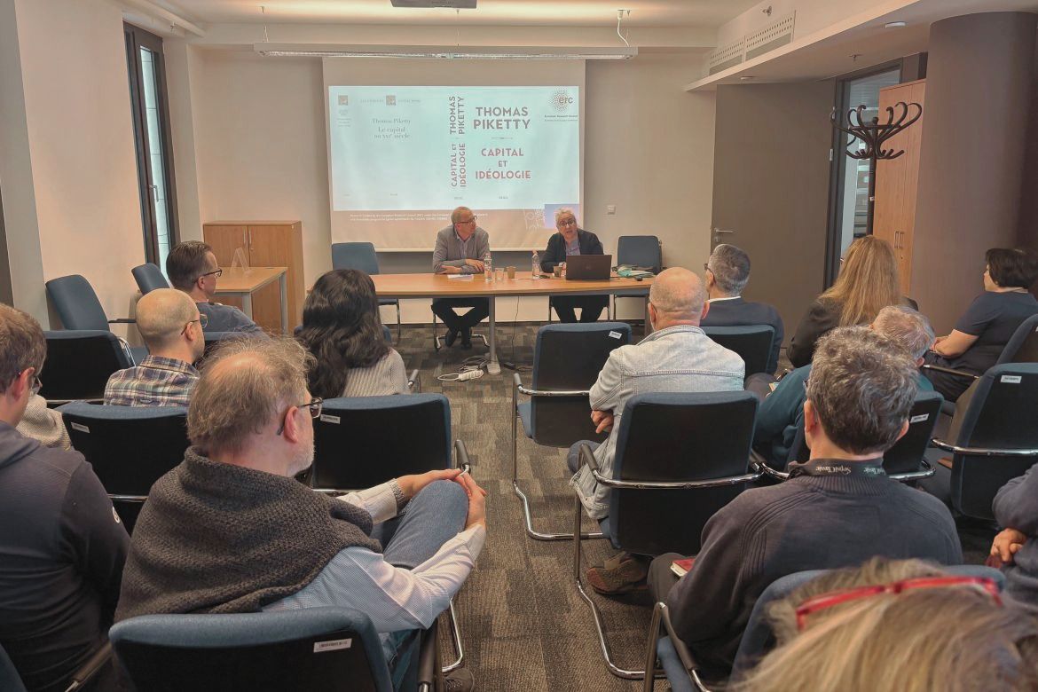 Maria Fusaro előadása kutatóintézetünkben