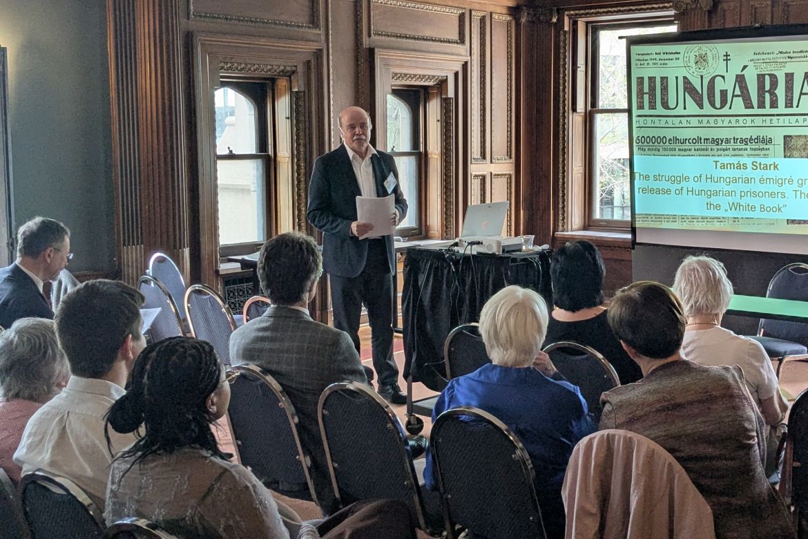 Stark Tamás előadása Clevelandben