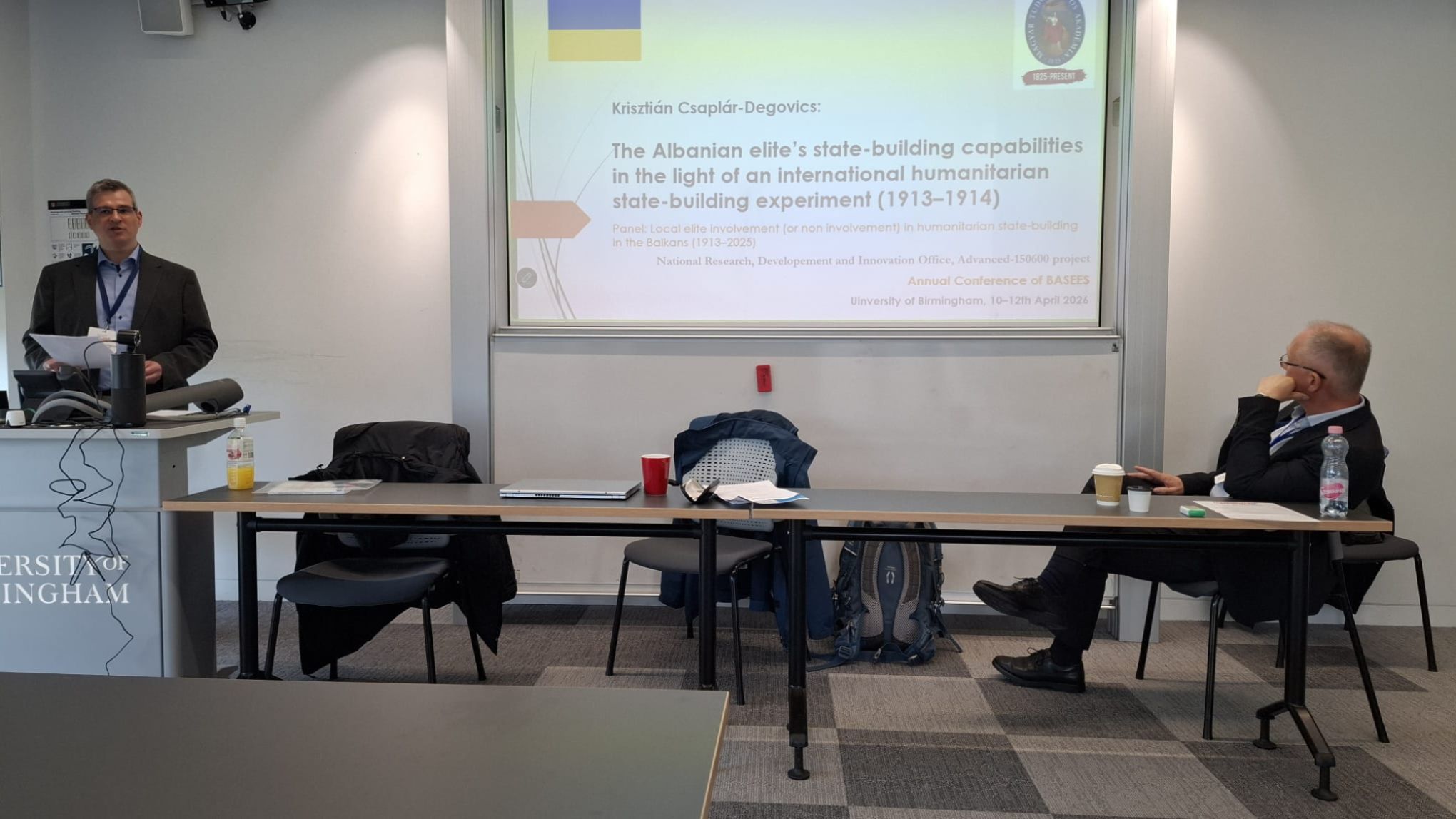 Előadás a BASEES éves konferenciáján Birminghamben