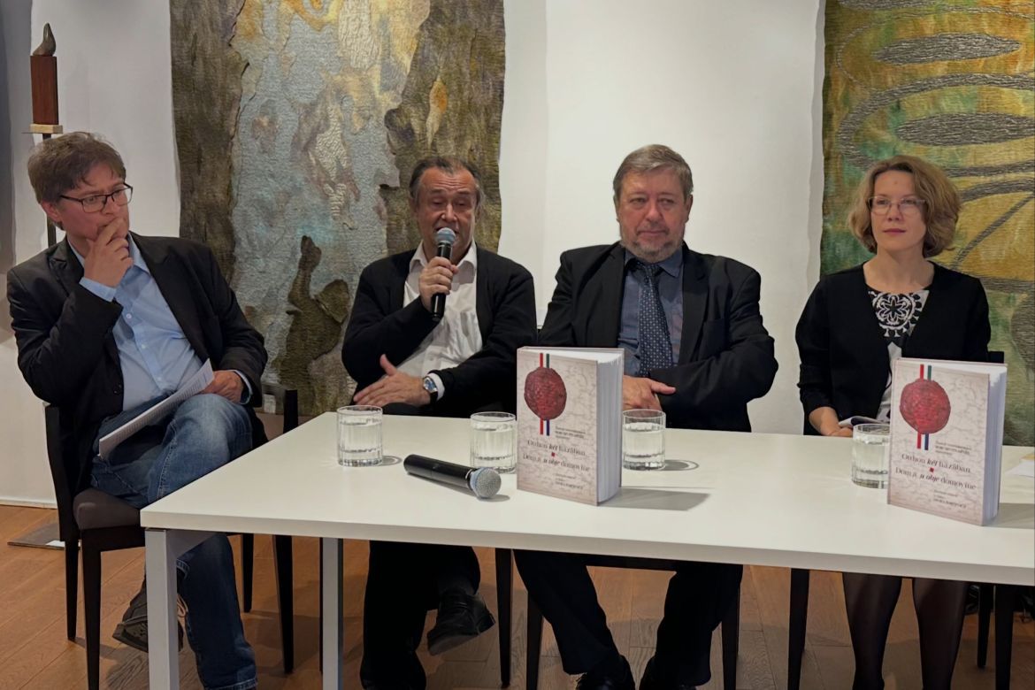 A Sokcsevits Dénes előtt tisztelgő tanulmánykötet bemutatója