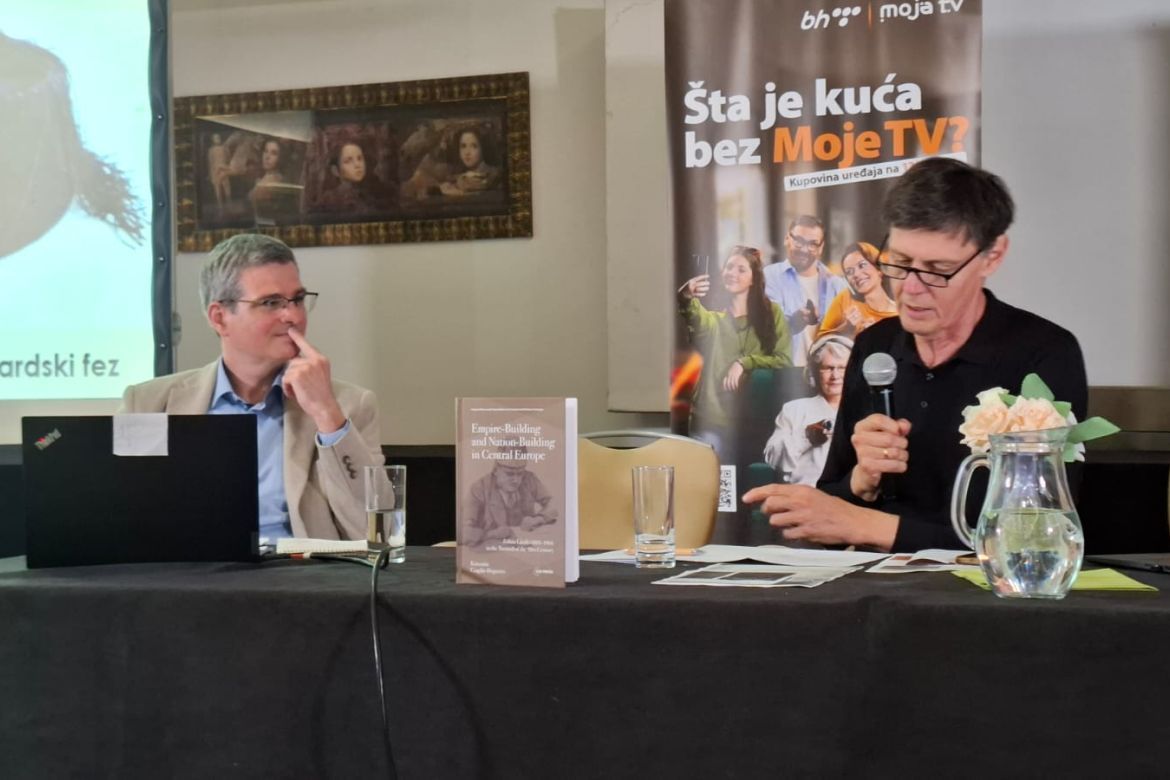 Csaplár-Degovics Krisztián könyvének bemutatója a szarajevói History Festen
