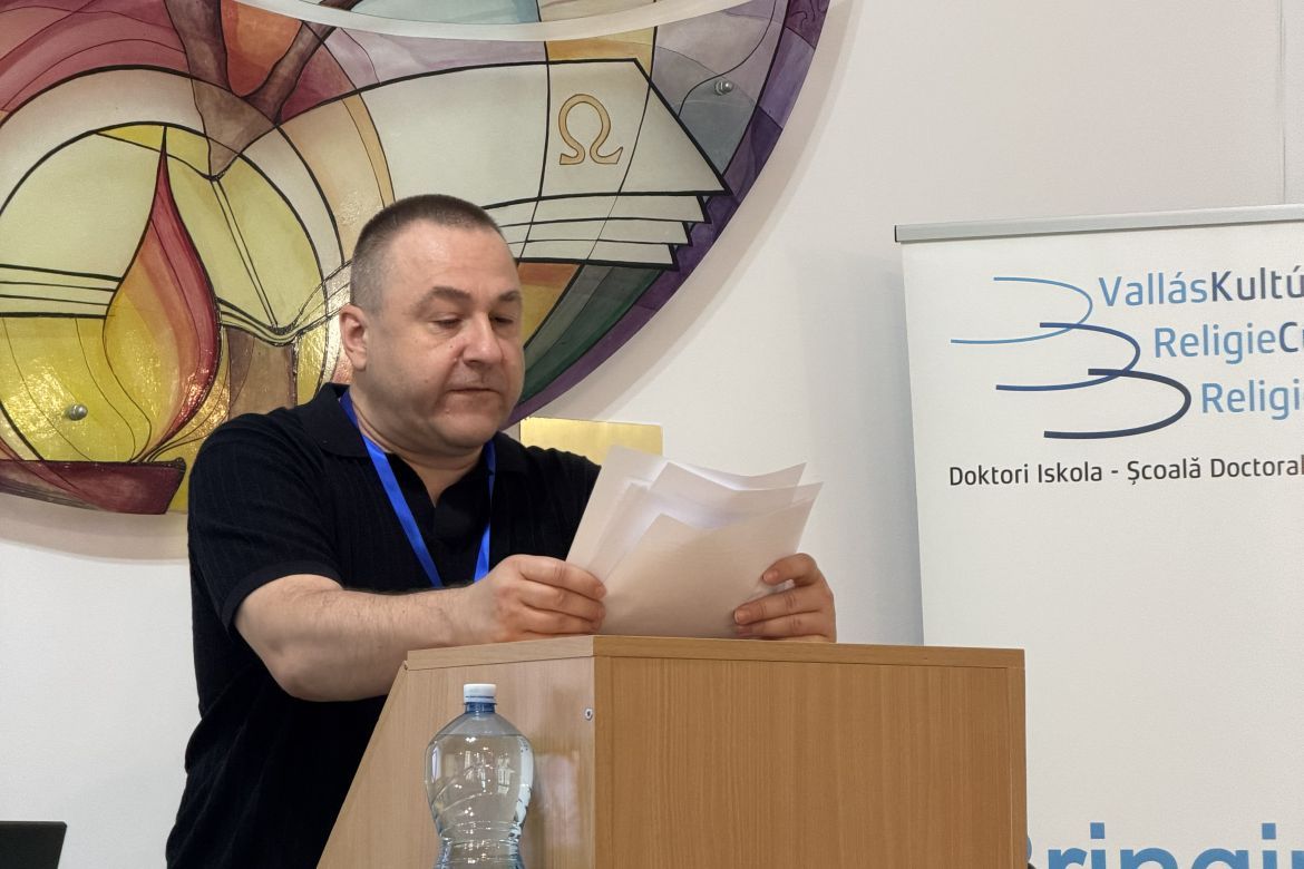 Nagy Kornél előadása Kolozsváron