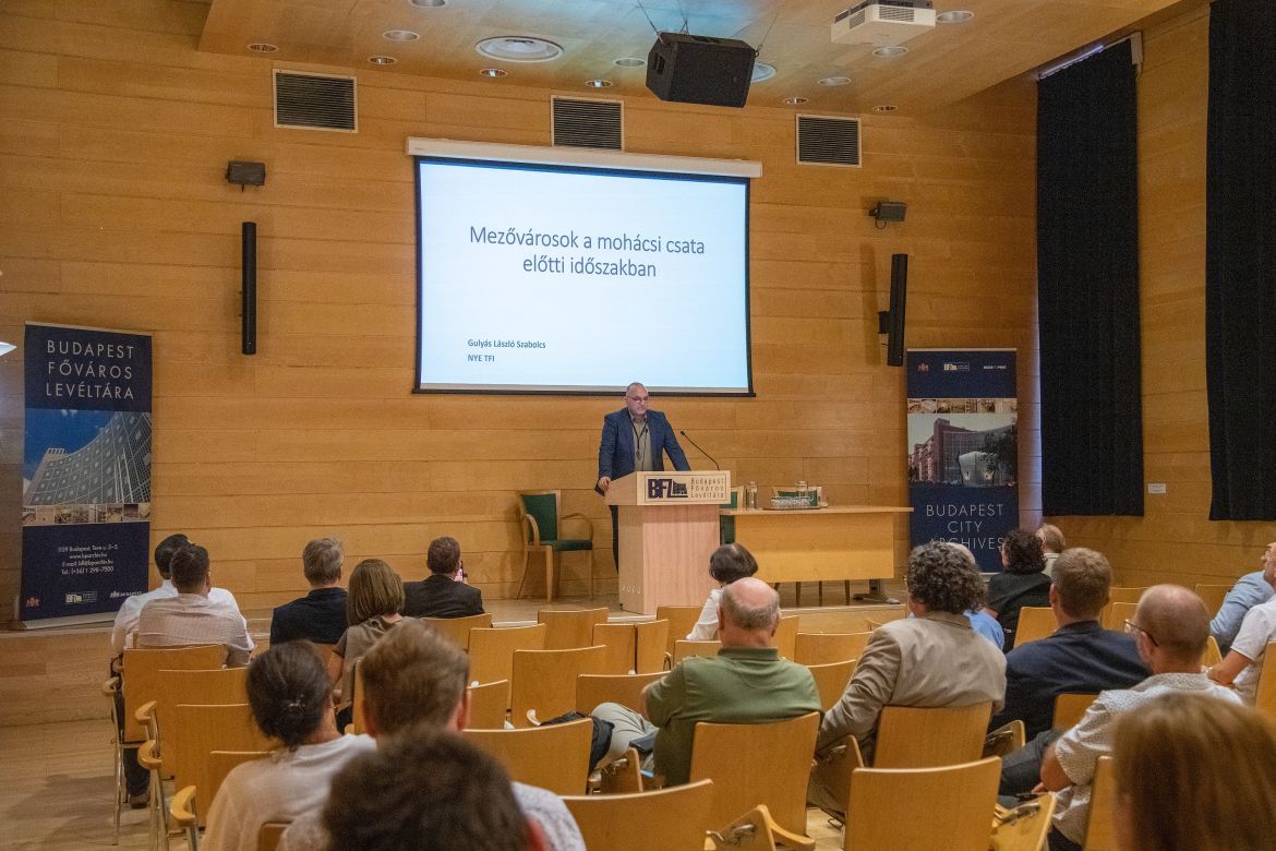 Városfejlődés Mohács előtt és után – konferencia a Budapest Főváros Levéltárában