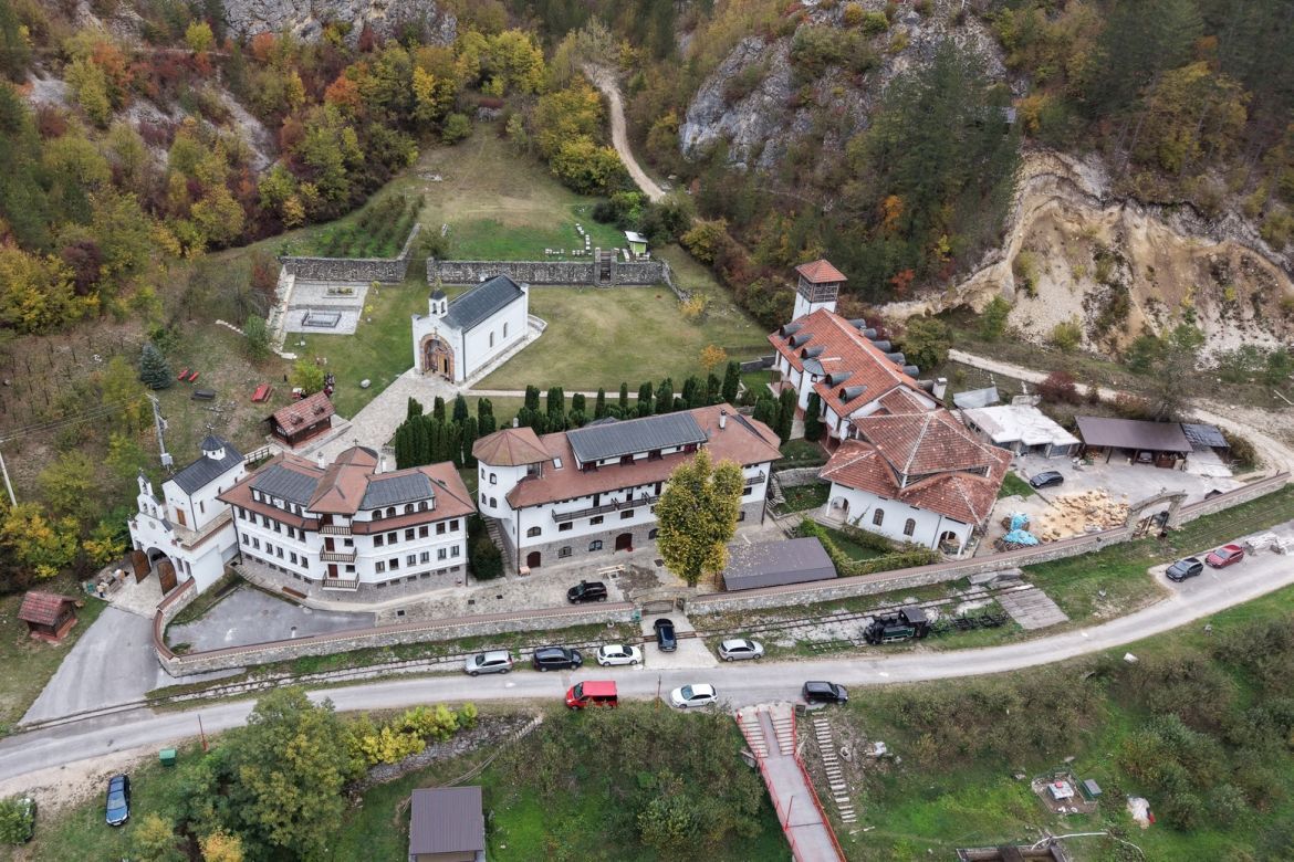 Munkatársaink látogatása a dobruni kolostorban